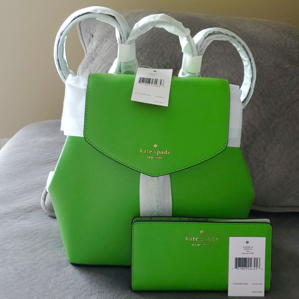 Kate Spade Backpack Purse and Wallet!